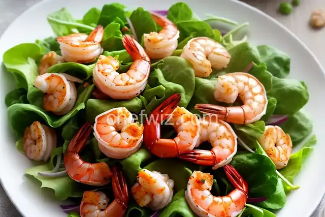 Shrimp Garden Salad