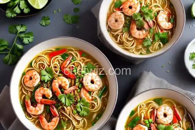 Shrimp Noodle Soup