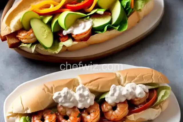 Shrimp Po� Boy