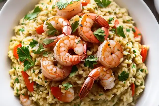 Shrimp Scampi Risotto