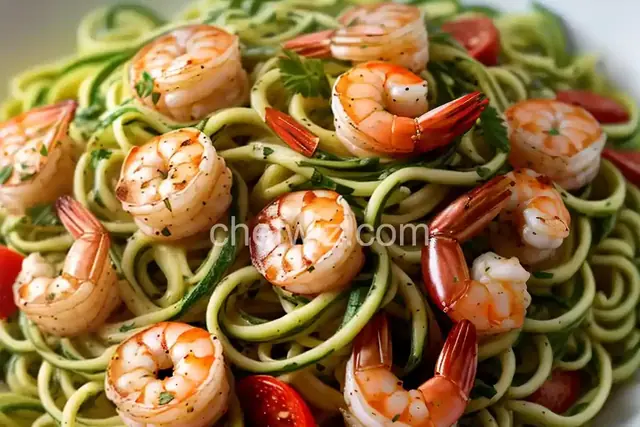 Shrimp Scampi Zoodles