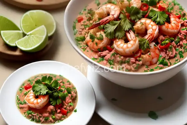 Shrimp Seviche "Xni Pec" (Seviche de Camarones Xni Pec)