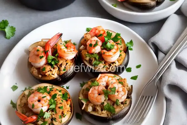 Shrimp Stuffed Mushrooms
