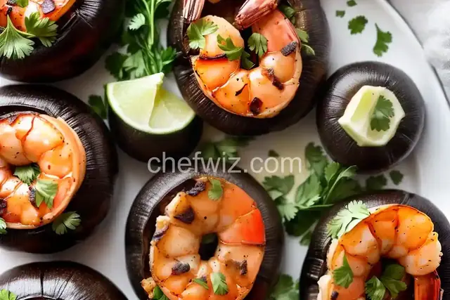 Shrimp-Stuffed Portobello Mushrooms