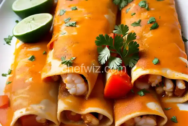 Shrimp and Crab Enchiladas