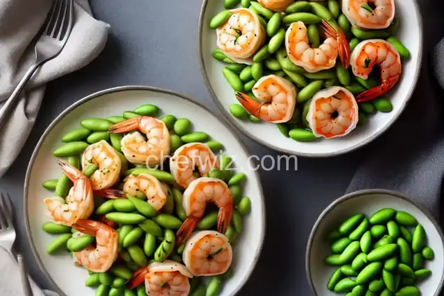 Shrimp and Edamame Dumplings