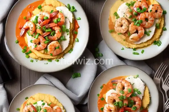 Shrimp and Grits Louisiana Style