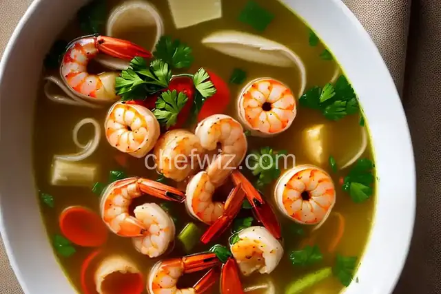 Shrimp and Octopus Soup (Caldo de Camaron y Pulpo)