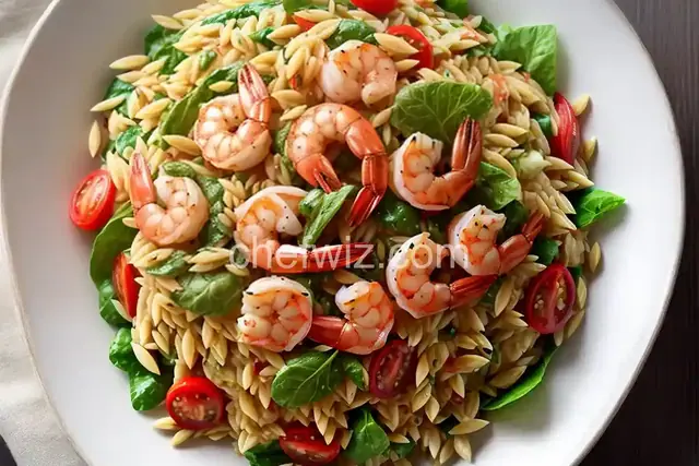 Shrimp and Orzo Salad