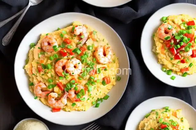 Shrimp and Pimiento Cheese Grits