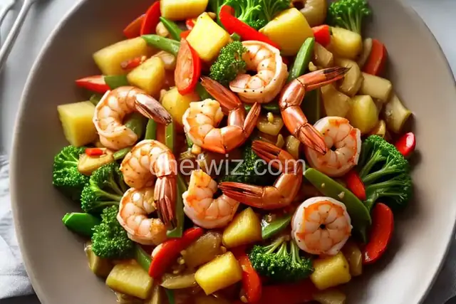 Shrimp and Pineapple Stir-Fry