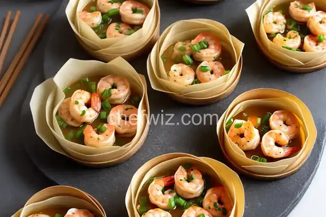 Shrimp and Pork Dumplings, Steamed or Pan-Fried