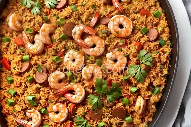 Shrimp and Sausage Jambalaya