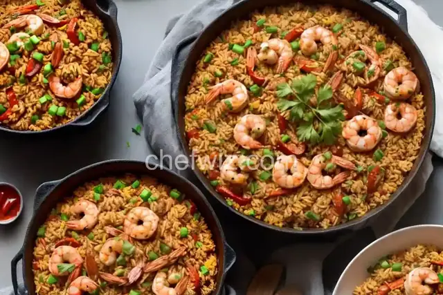 Shrimp and Smoked Sausage Jambalaya