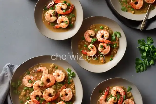 Shrimp in Escabèche