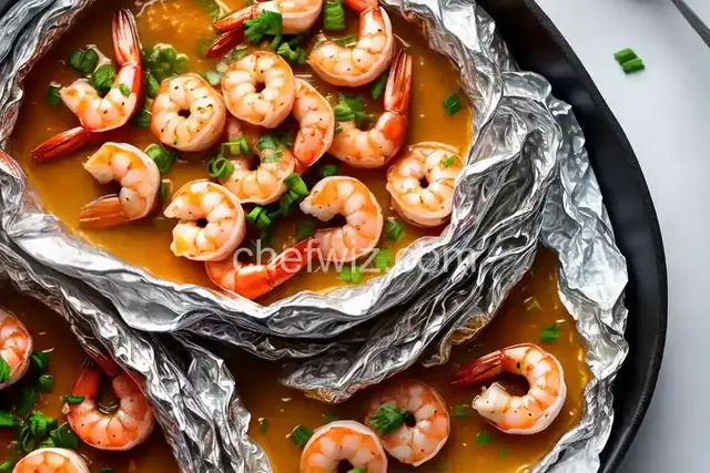 Shrimp in Foil