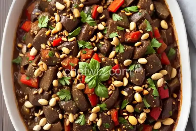 Sicilian Eggplant and Pine Nut Caponata Recipe