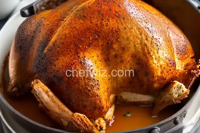 Sideways Turkey Cake