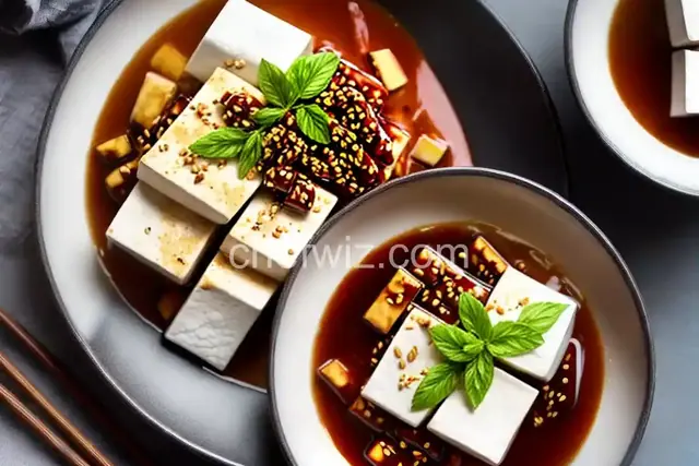 Silken Tofu with Soy Sauce and Chili Oil Recipe