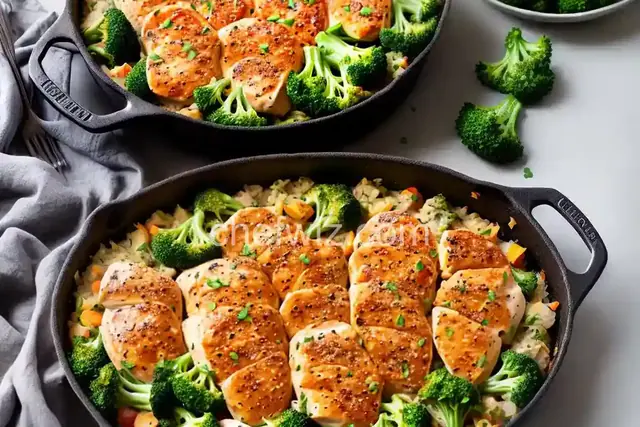 Silver's Savory Chicken and Broccoli Casserole
