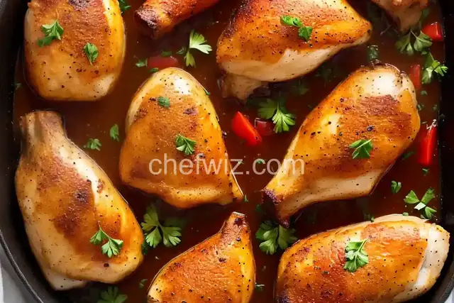Simple Baked Chicken Legs