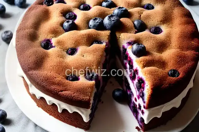 Simple Blueberry Cake