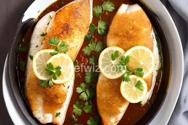 Simple Broiled Haddock
