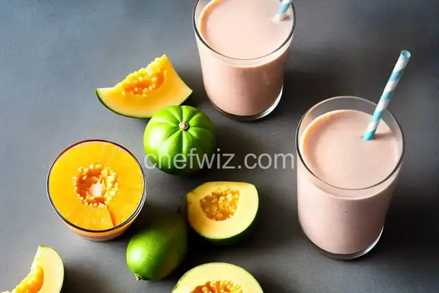 Simple Cantaloupe Smoothie