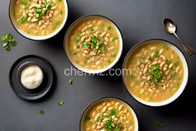 Simple Chicken and White Bean Soup