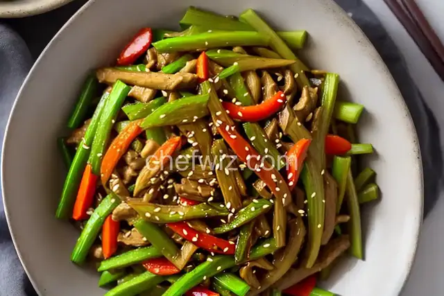 Simple Chinese-style Leek Stir-Fry
