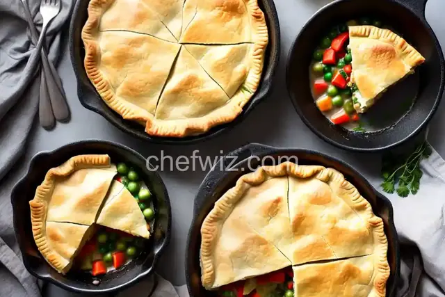 Simple Classic Chicken Pot Pie