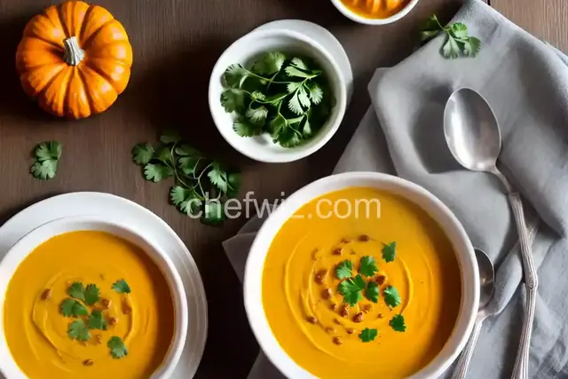 Simple Curry Pumpkin Soup