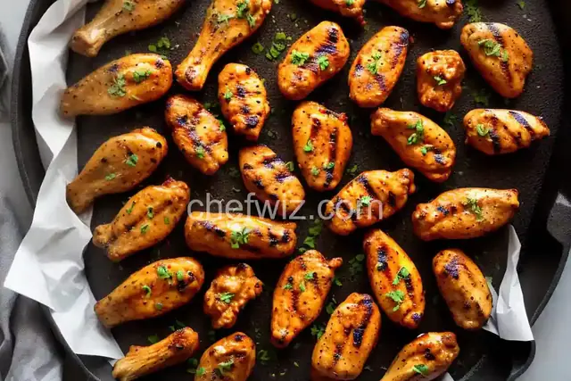 Simple Delicious Grilled Chicken Wings