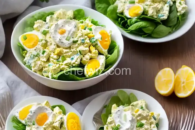 Simple Greek Yogurt Egg Salad