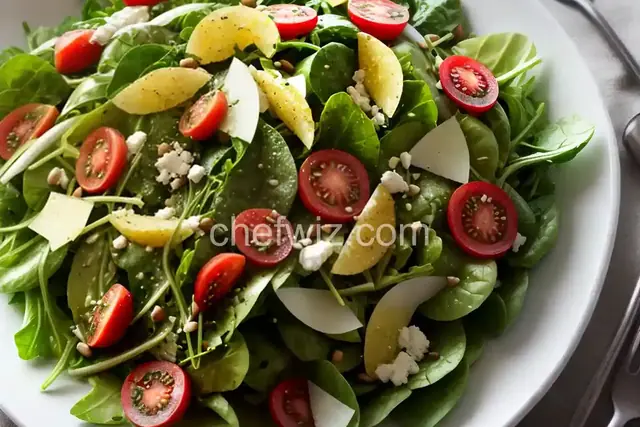 Simple Green Salad with Champagne Vinaigrette