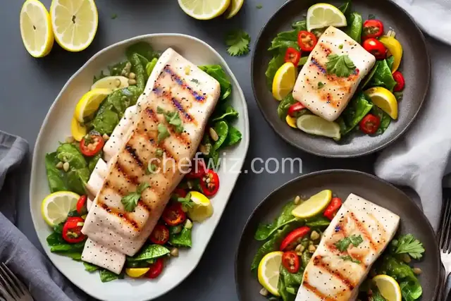 Simple Grilled Halibut Recipe