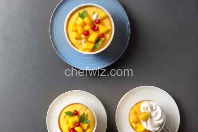 Simple Mango Pudding