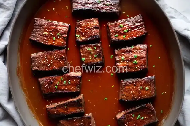 Simple Marinated Short Ribs