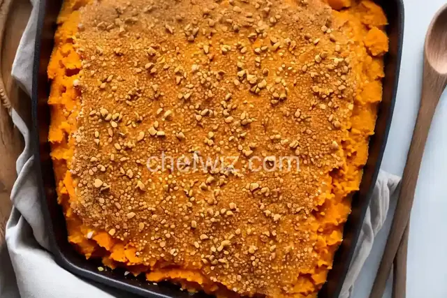 Simple Mashed Sweet Potato Casserole