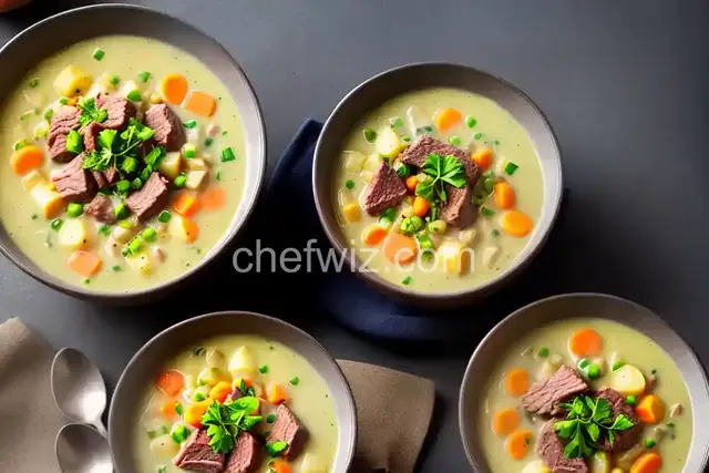 Simple Meat and Potato Soup