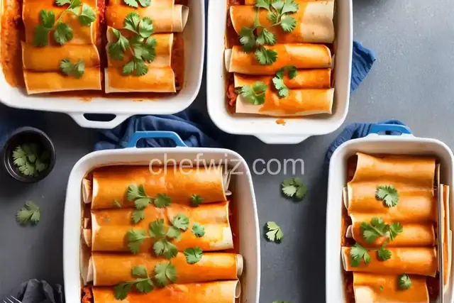 Simple Perfect Enchiladas