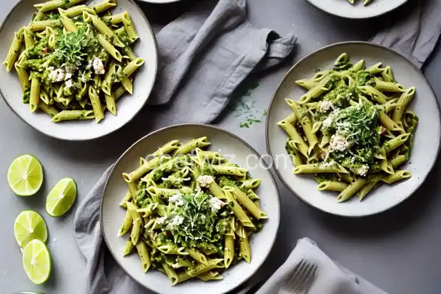 Simple Pesto Pasta