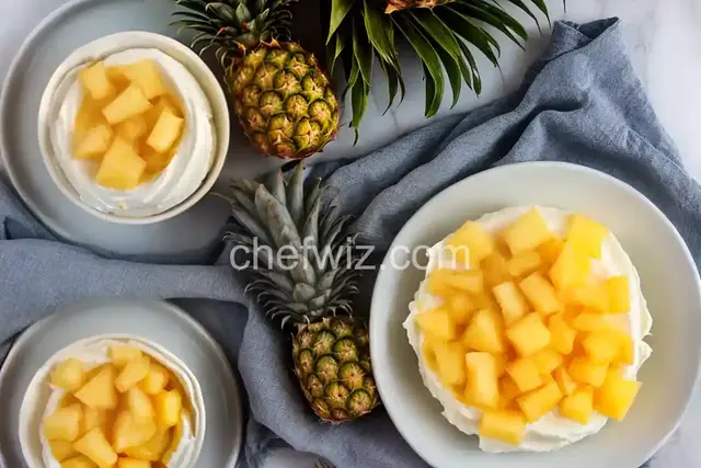 Simple Pineapple Sherbet