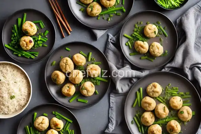 Simple Pork and Scallion Dumplings Recipe