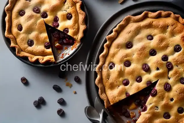Simple Raisin Pie