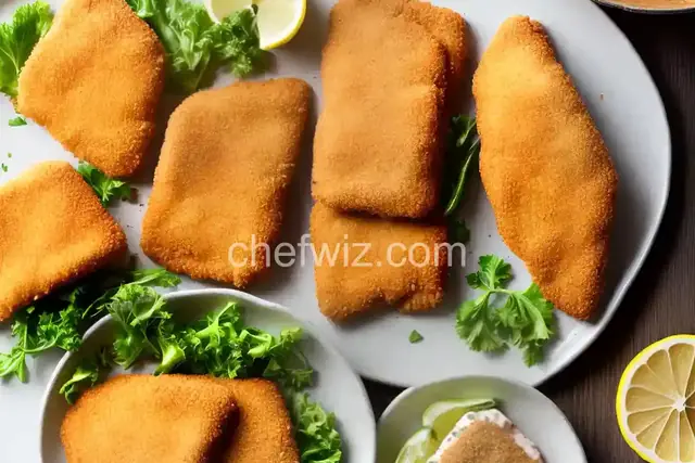 Simple Ranchy Breaded Fish Fillets