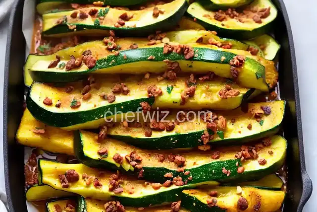Simple Roasted Zucchini