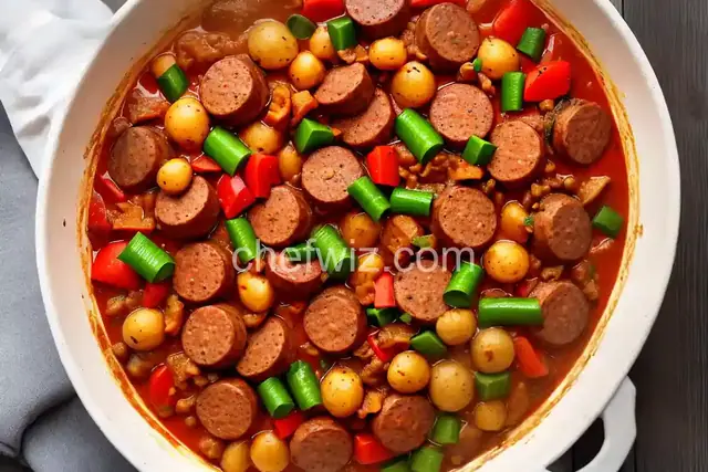 Simple Sausage Casserole