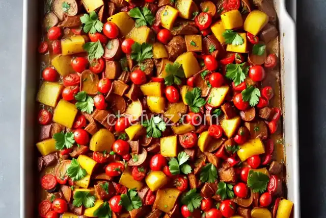 Simple Sheet Pan Ratatouille