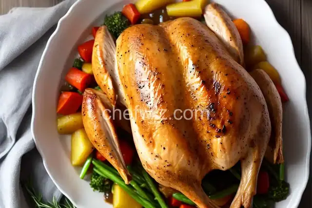 Simple Slow Roast Chicken